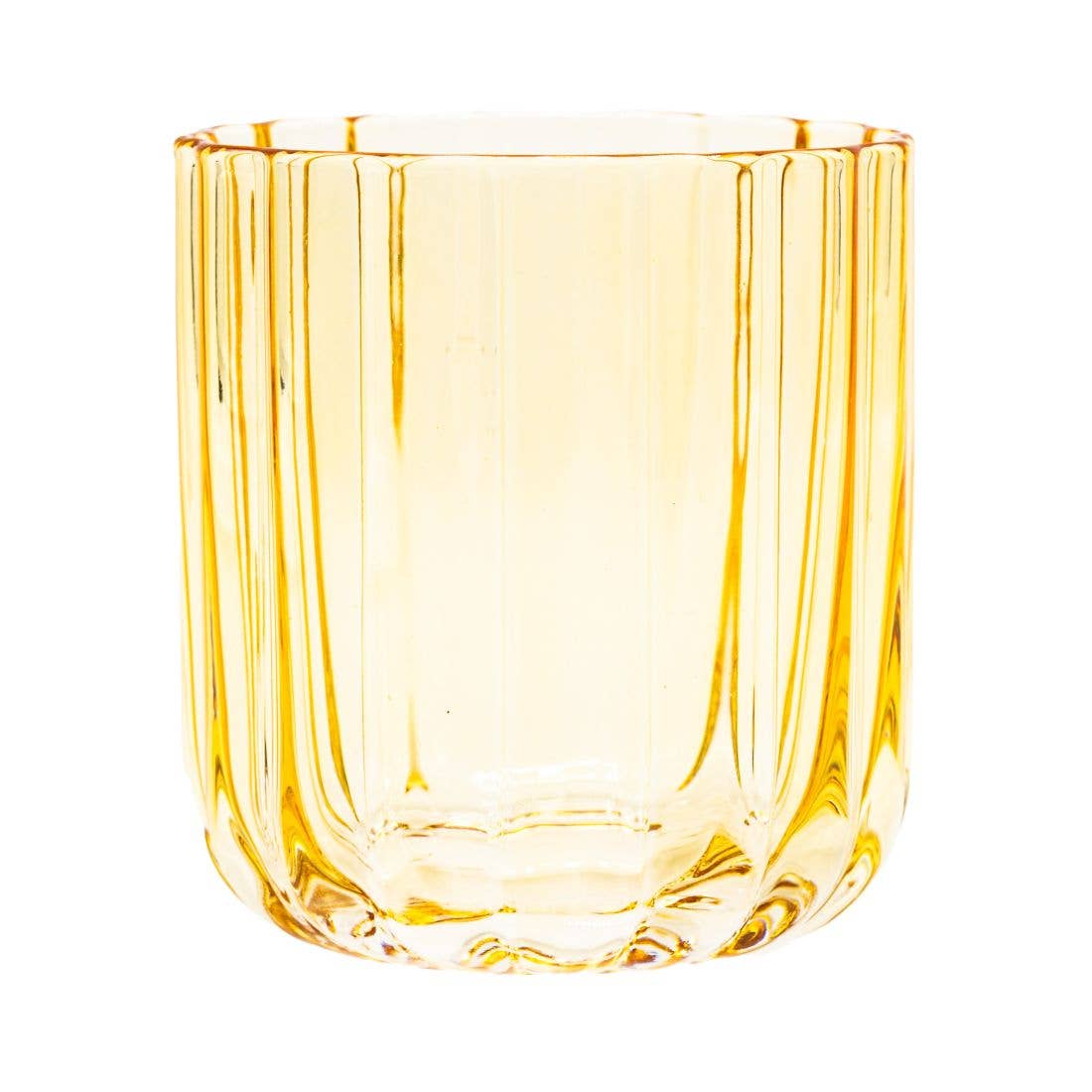 Yellow Tumbler Gaia Drinking Glass