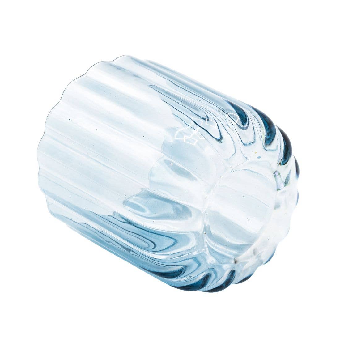 Blue Tumbler Gaia Drinking Glass