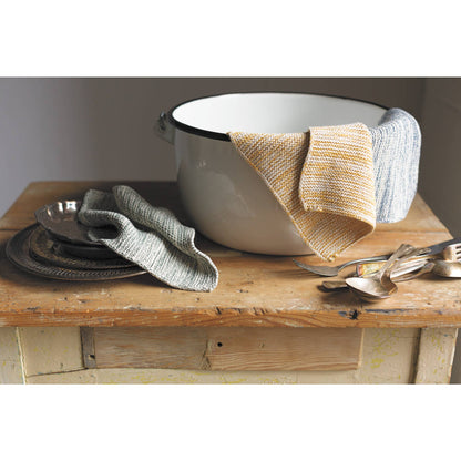 LagoonHand-Knit Cotton Dishcloths–Set of 2