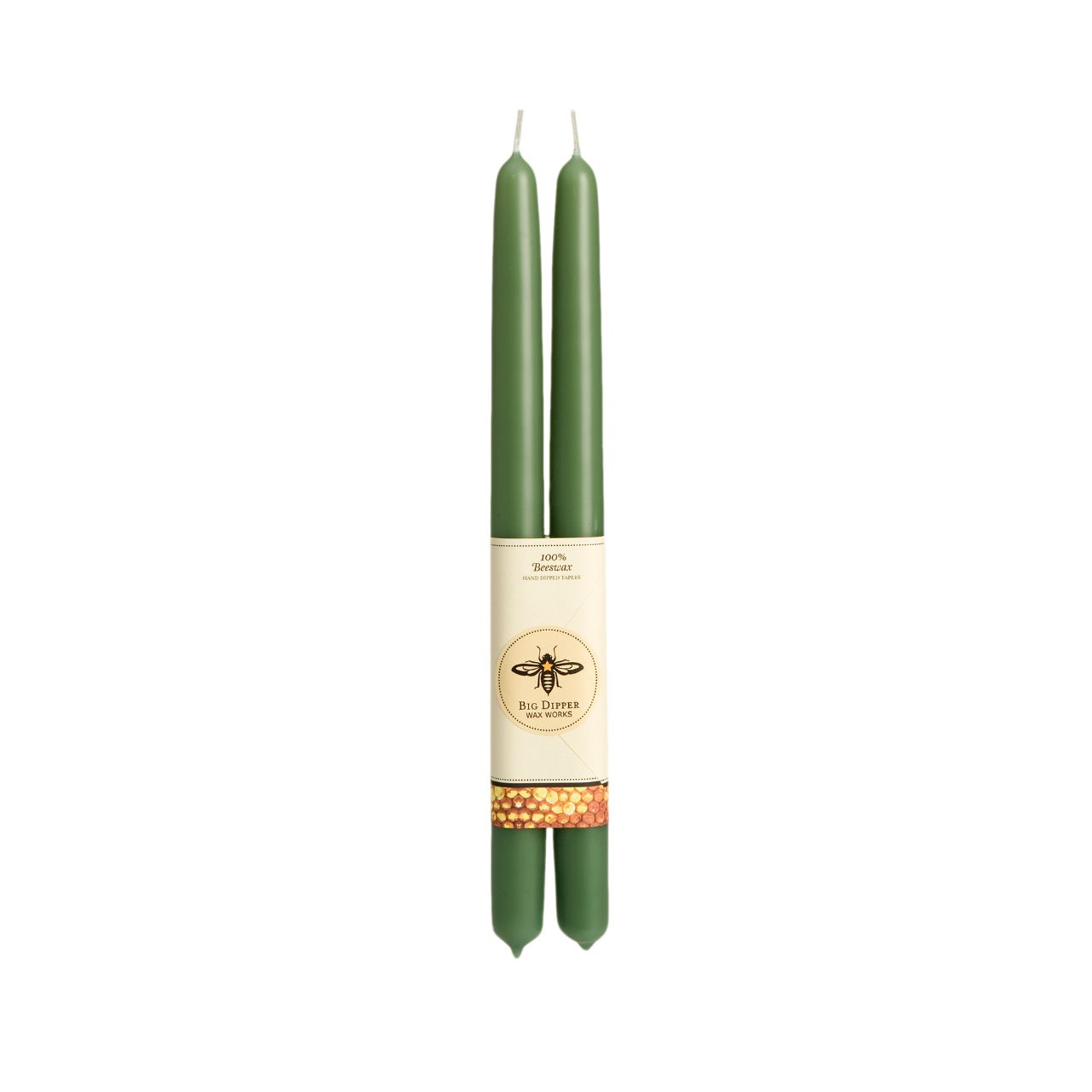 Moss—Set of 2 100% Pure Beeswax