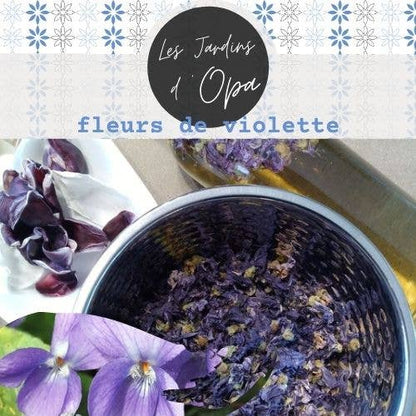 Edible Violet Flower Blend