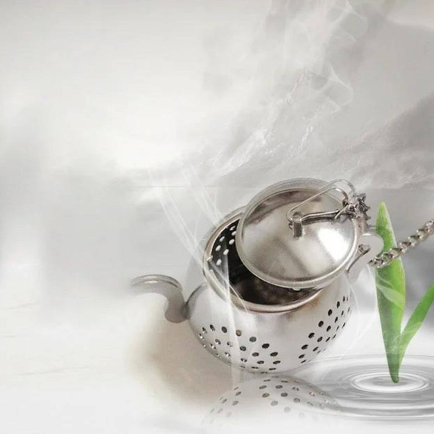 Silver Tea Pot Shaped Tea Infuser