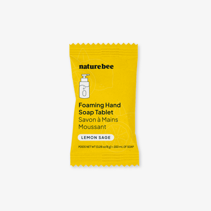 Lemon Sage Concentrated Foaming Hand Soap—Single Tablet