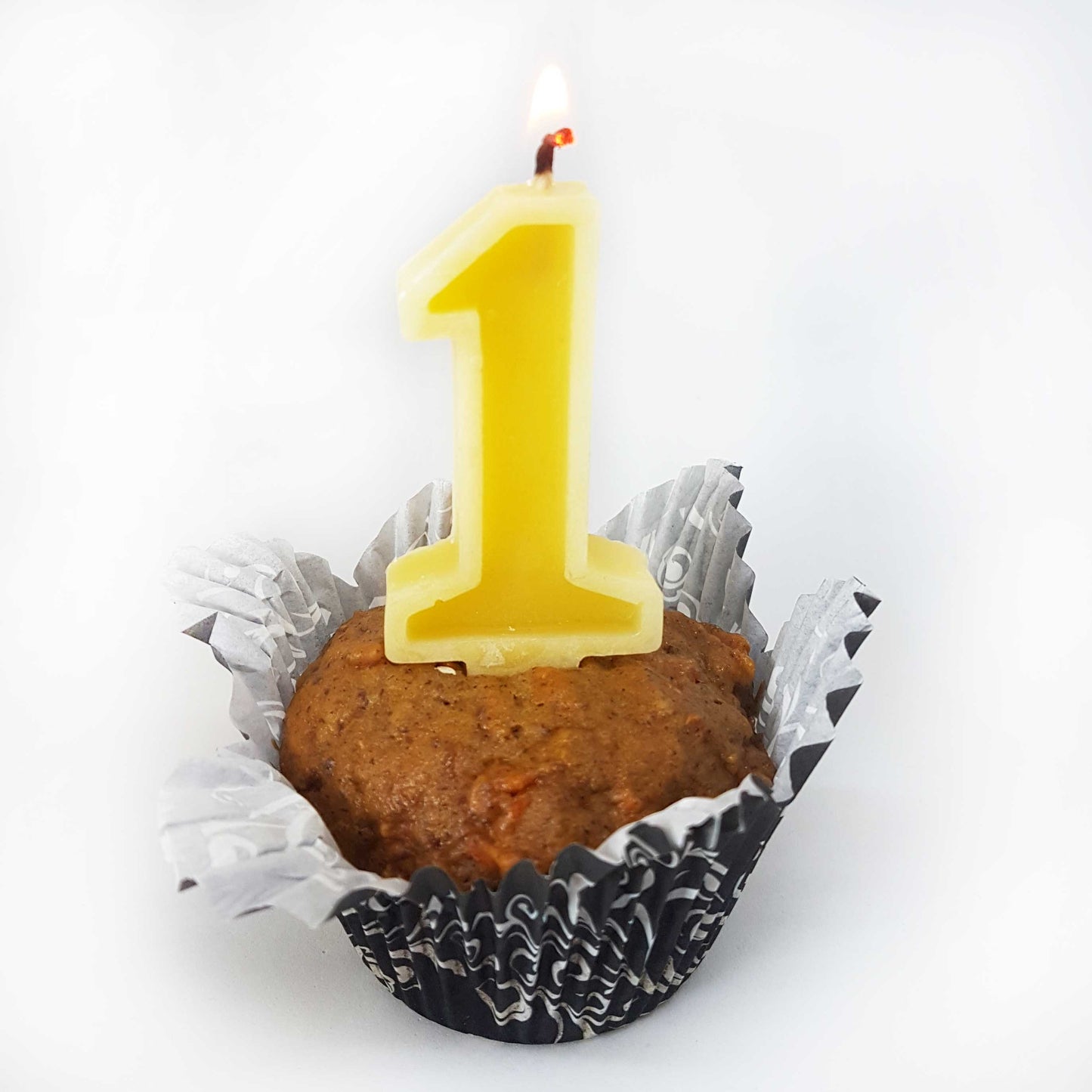 #1 Beeswax Birthday Candle