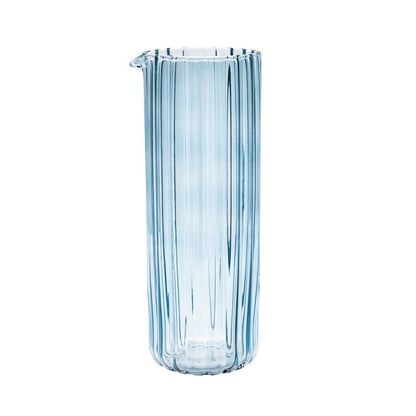 Blue Glass Carafe Gaia Jug—1.2L