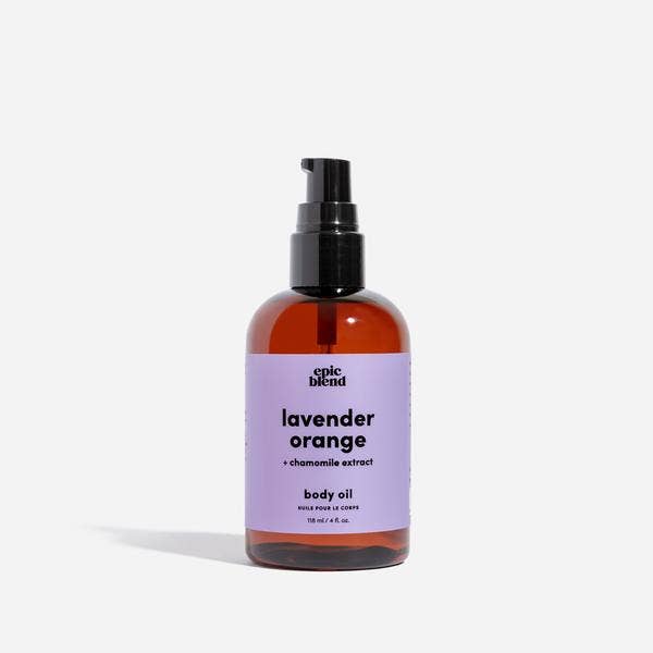 Lavender Orange Body Oil, 4oz