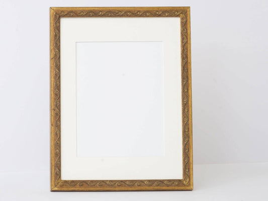 Photo Frame - Gold Leaf With Brown Highlights
