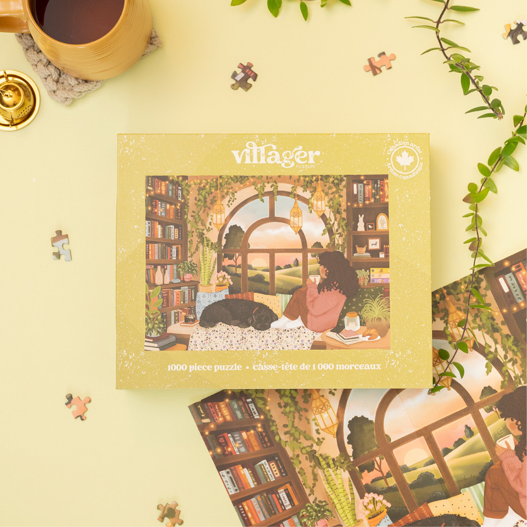 Book Nook 1000-Piece Puzzle