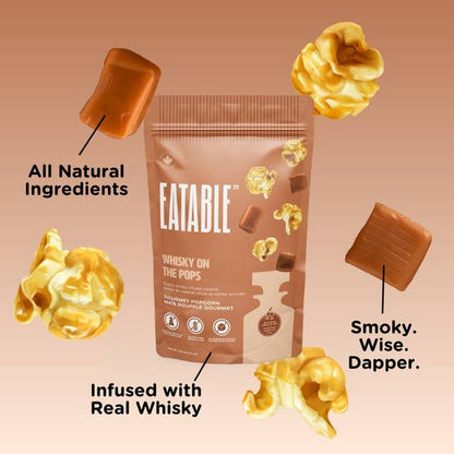 Whisky on the Pops Gourment Caramel Popcorn—125 g