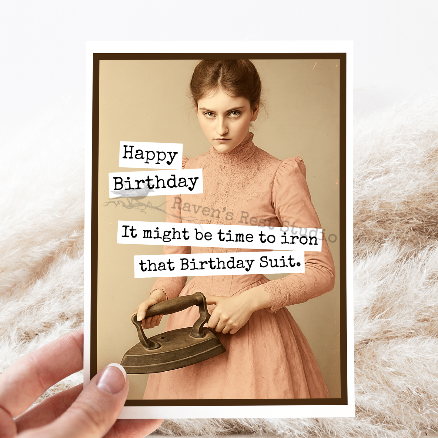 Time To Iron That Birthday Suit.