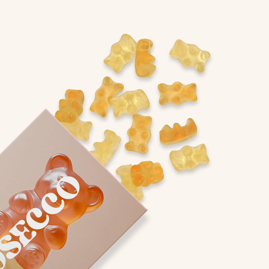 Prosecco Bear Gummies—Alcohol-Free