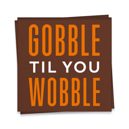 Gobble Cocktail Napkin