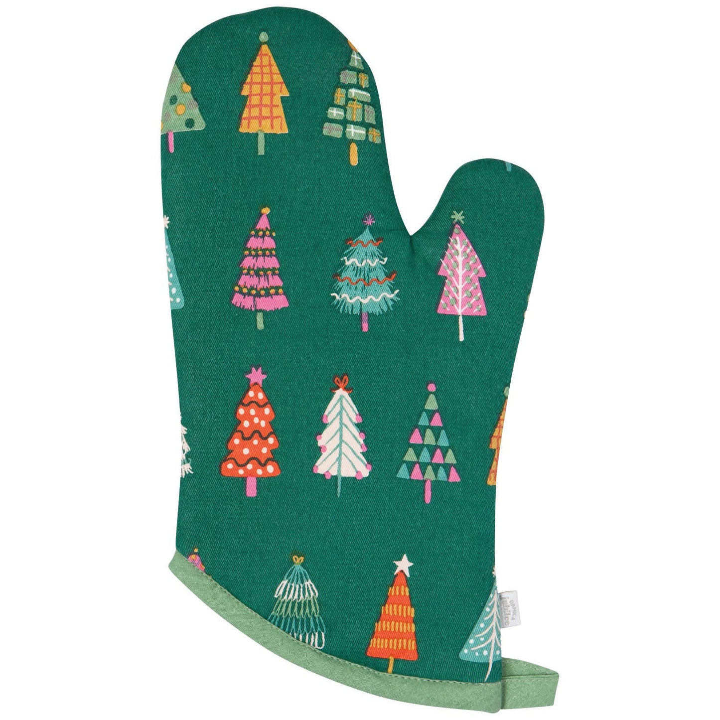 Glitzmas Christmas Oven Mitts—Set of 2
