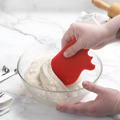 NEW! Dough & Bench Scraper – Silicone with Steel Core