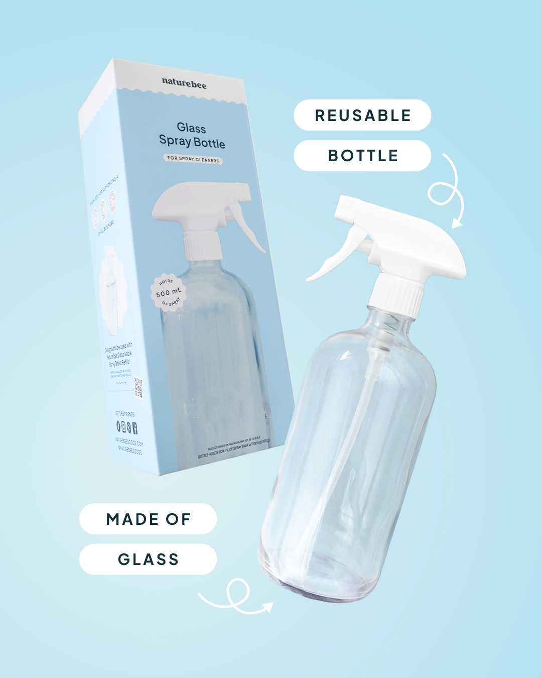 Glass Multi-Purpose Spray Bottle