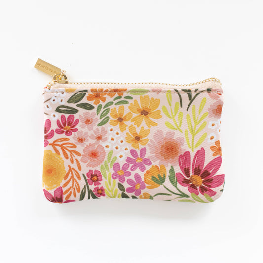 Primrose Petals Coin Pouch