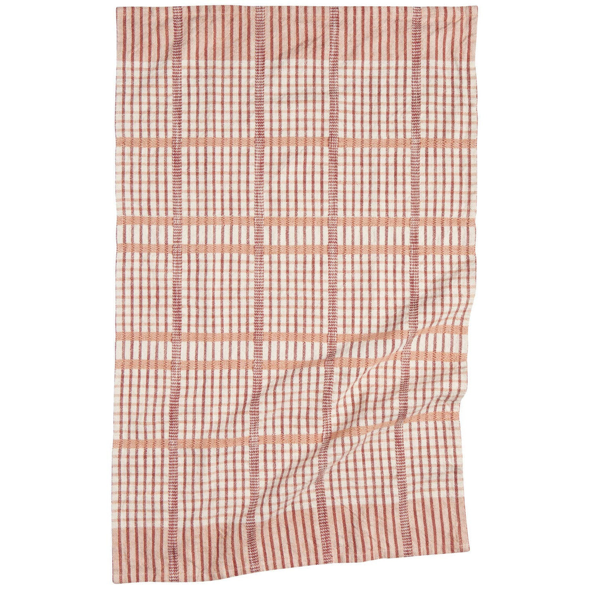 Bisque Finley Check Dishtowels—Set of 2