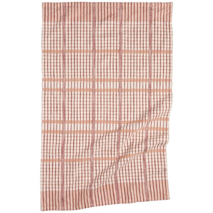 Bisque Finley Check Dishtowels—Set of 2