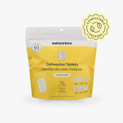 Lemon Dishwasher Tablets—50 Tablets