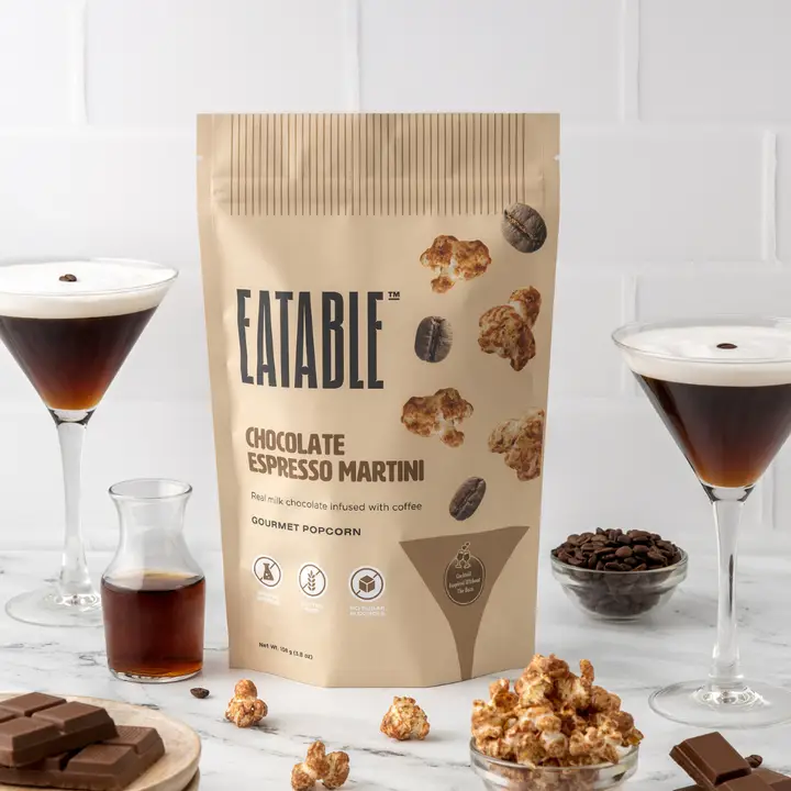 Chocolate Espresso Martini Gourment Popcorn