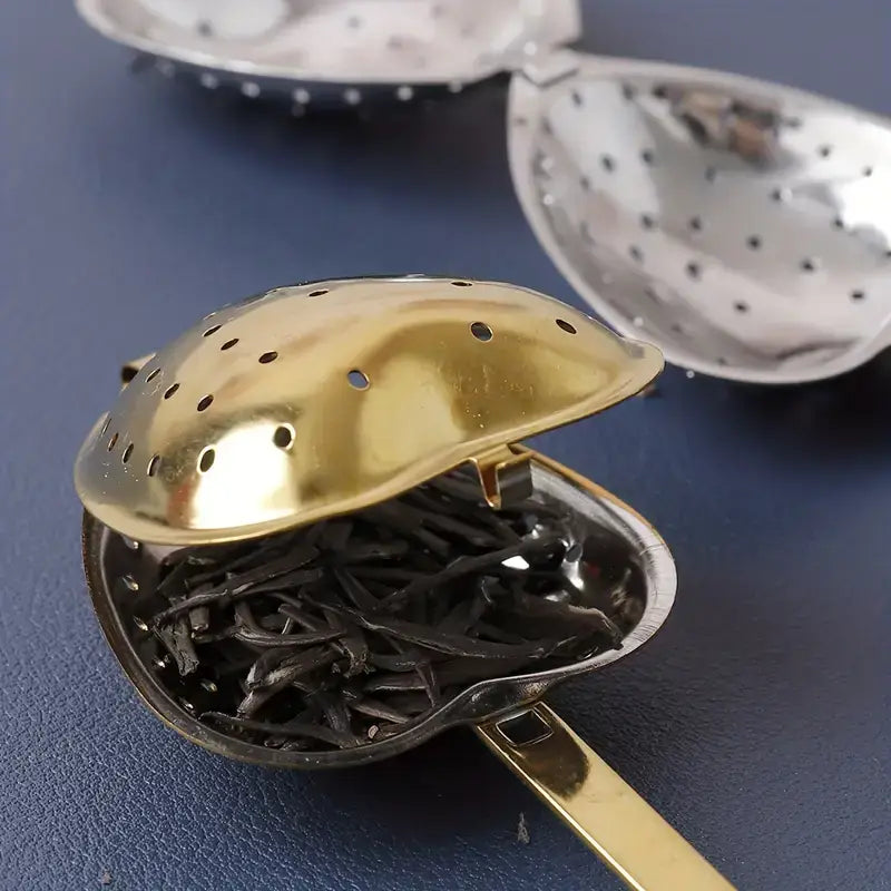 Gold Heart Tea Infuser