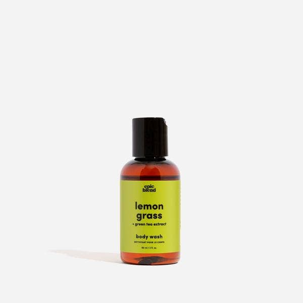 Lemongrass Body Wash Vegan: 2oz