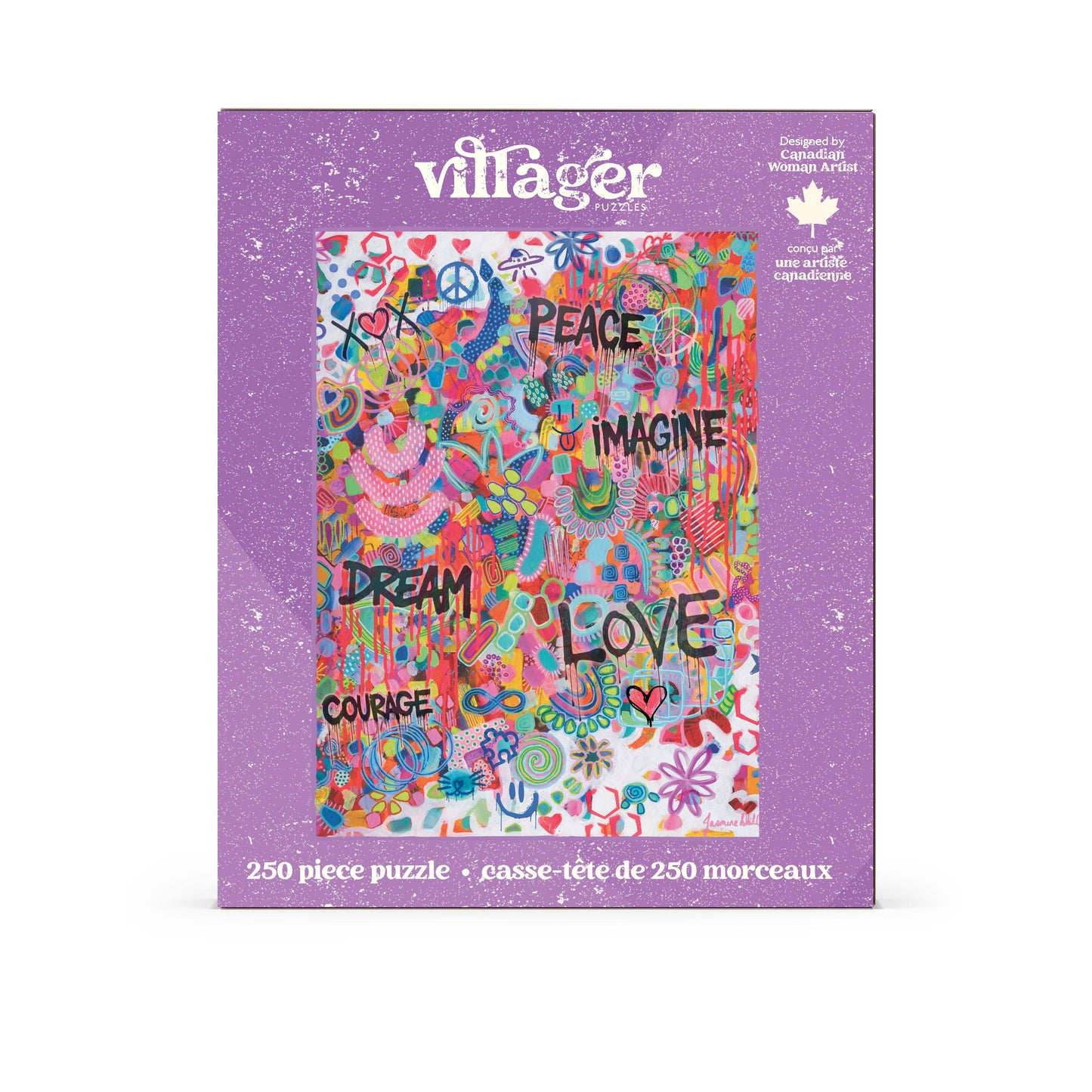 Pink Graffiti 250 Piece Puzzle