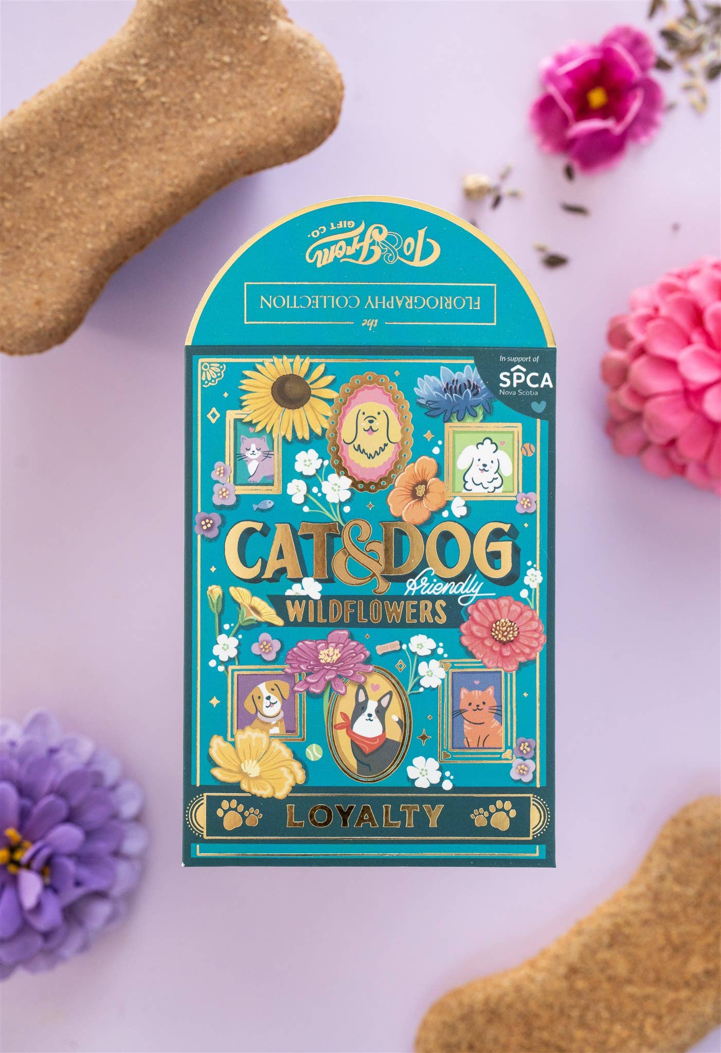 Cat and Dog-Friendly Wildflowers (Loyalty)—Seed Packet 