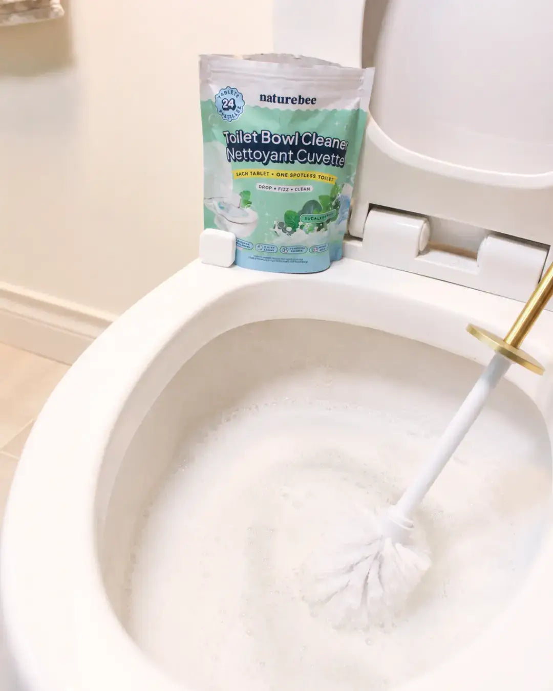 Toilet Cleaning Tablets—Eucalyptus Mint Fragrance