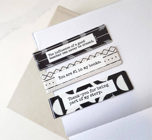 Bookmark Trio - Teacher Quotes