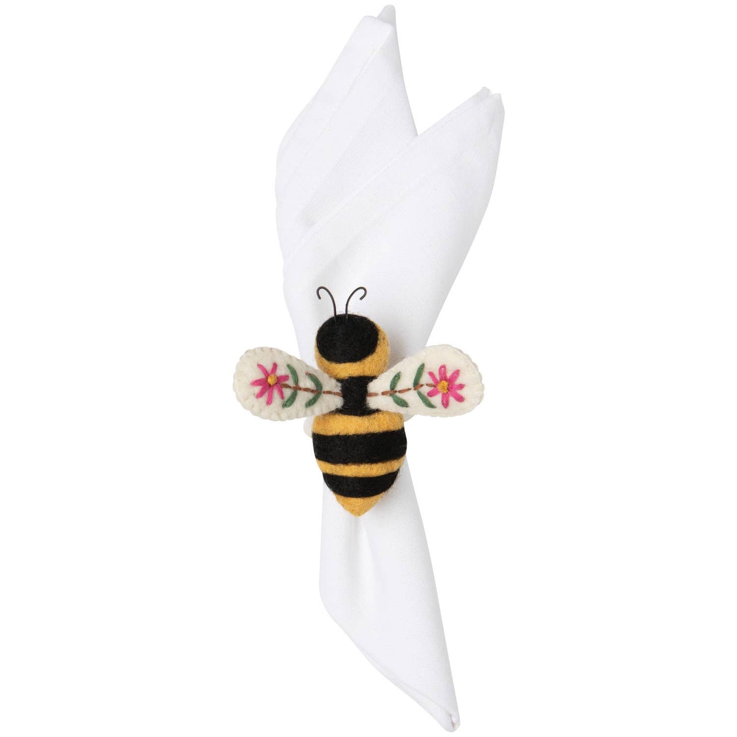 Bee Garden Felt Napkin Ring