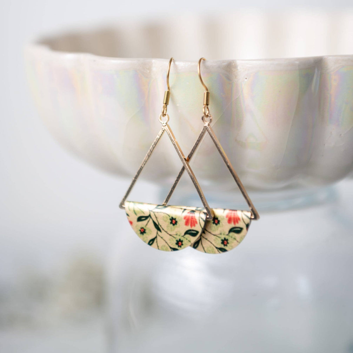Sweet Meadow Dangle Earrings—Gold