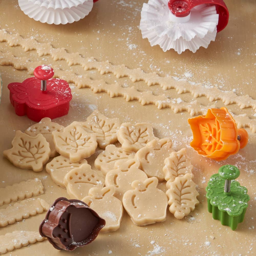 Pie Crust Cutters- Fall - Set of 4