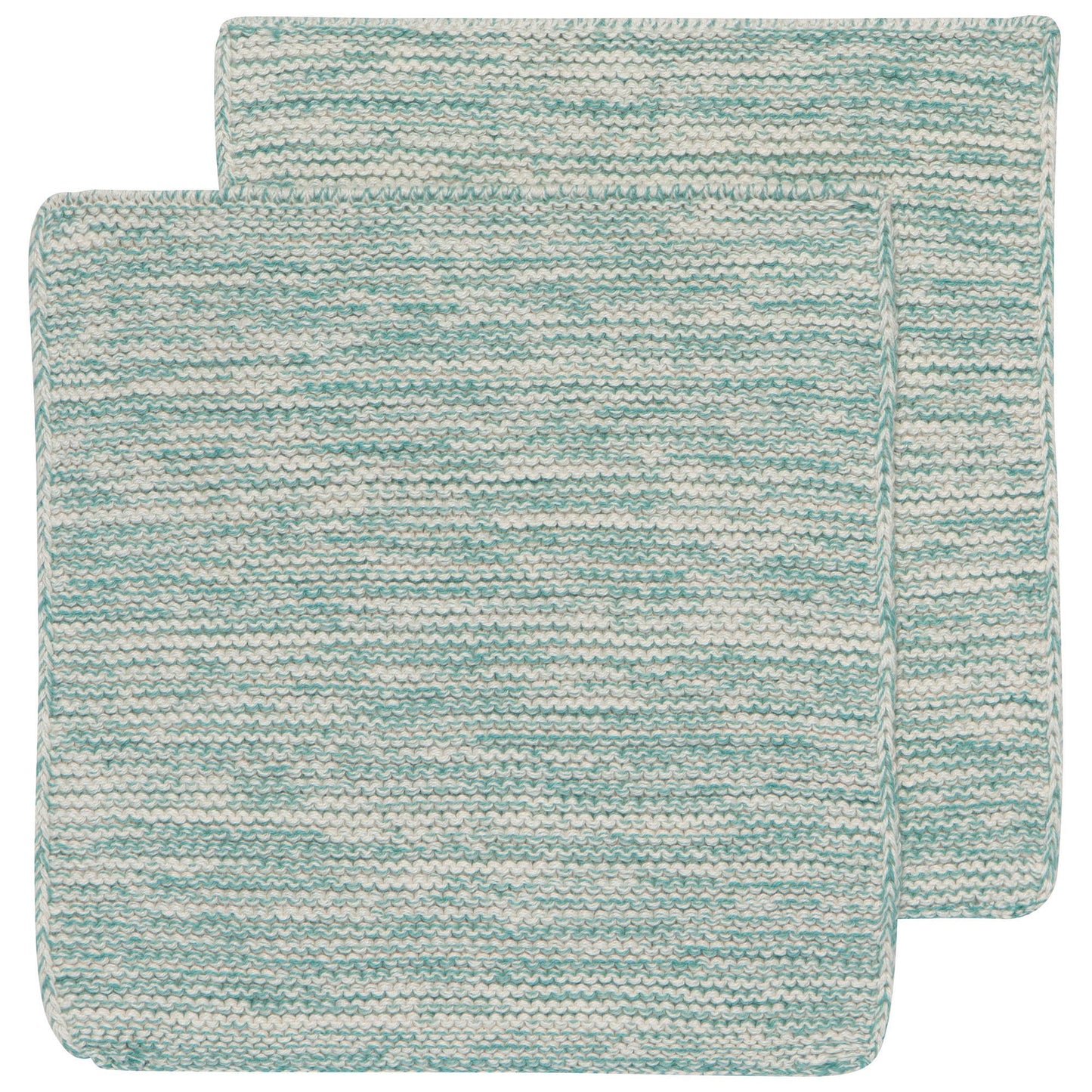 LagoonHand-Knit Cotton Dishcloths–Set of 2