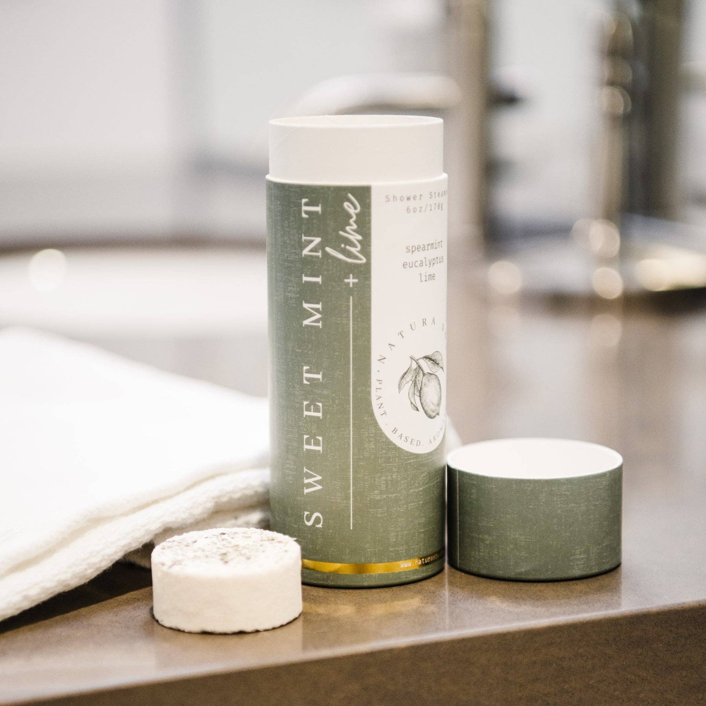 Sweet Mint + Lime Shower Steamers