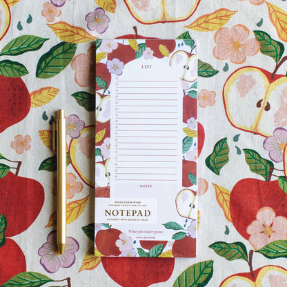 Apple Tree Market List Notepad
