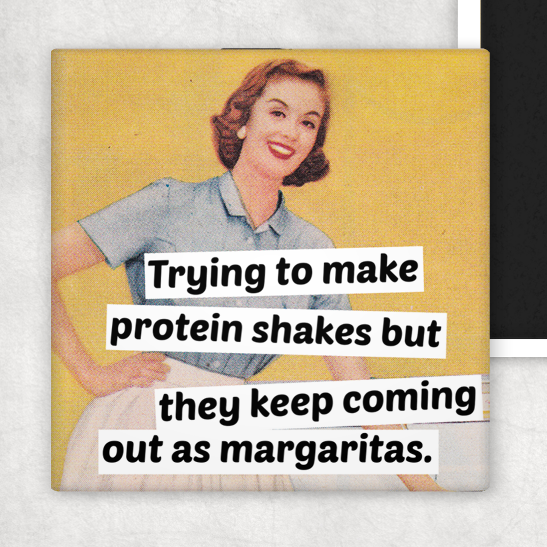 Magnet: Trying To Make Protein Shakes But They Keep..