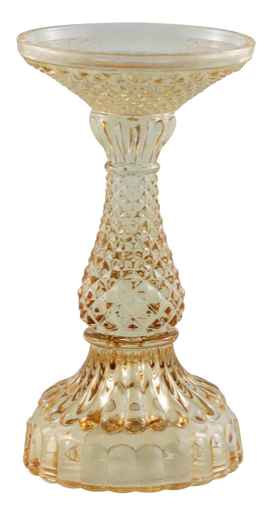 Bronze Pillar Candle Holders—6.5"High