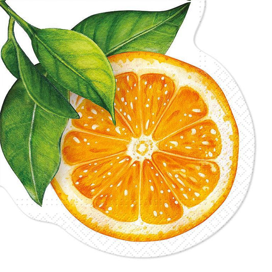Orange Shaped Napkins