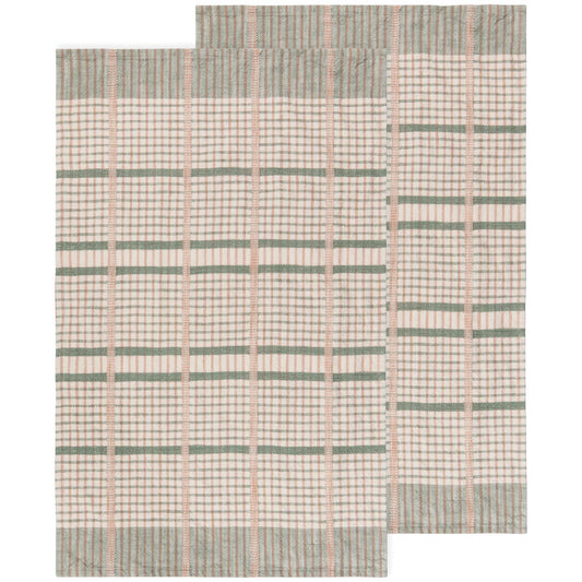 Willow Finley Check Dishtowels—Set of 2