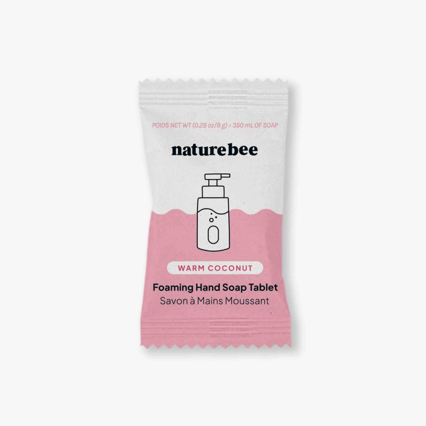 Warm Coconut Concentrated Foaming Hand Soap Refill—Single Tablet