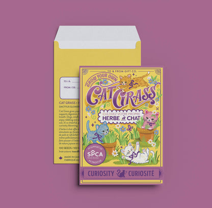 Cat Grass Seed Packet