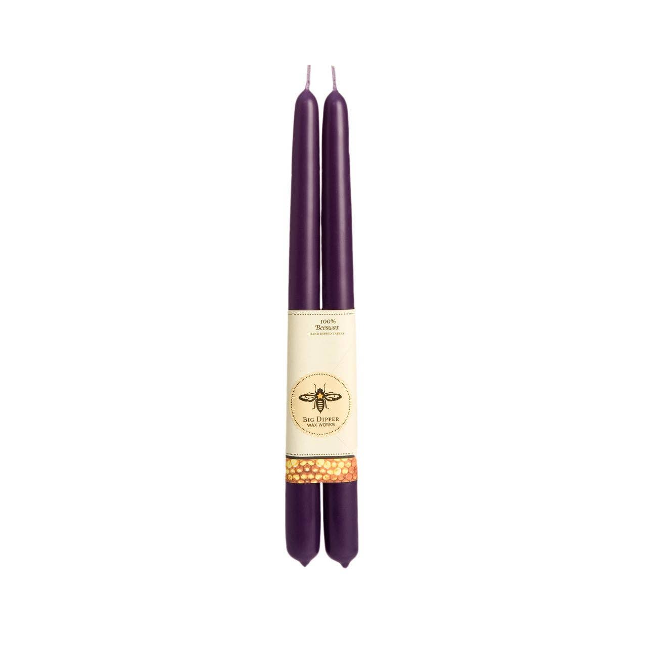 Eggplant—Set of 2 100% Pure Beeswax