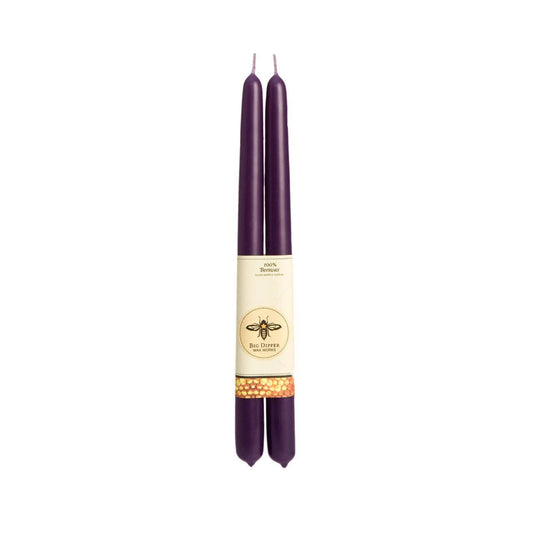 Eggplant—Set of 2 100% Pure Beeswax
