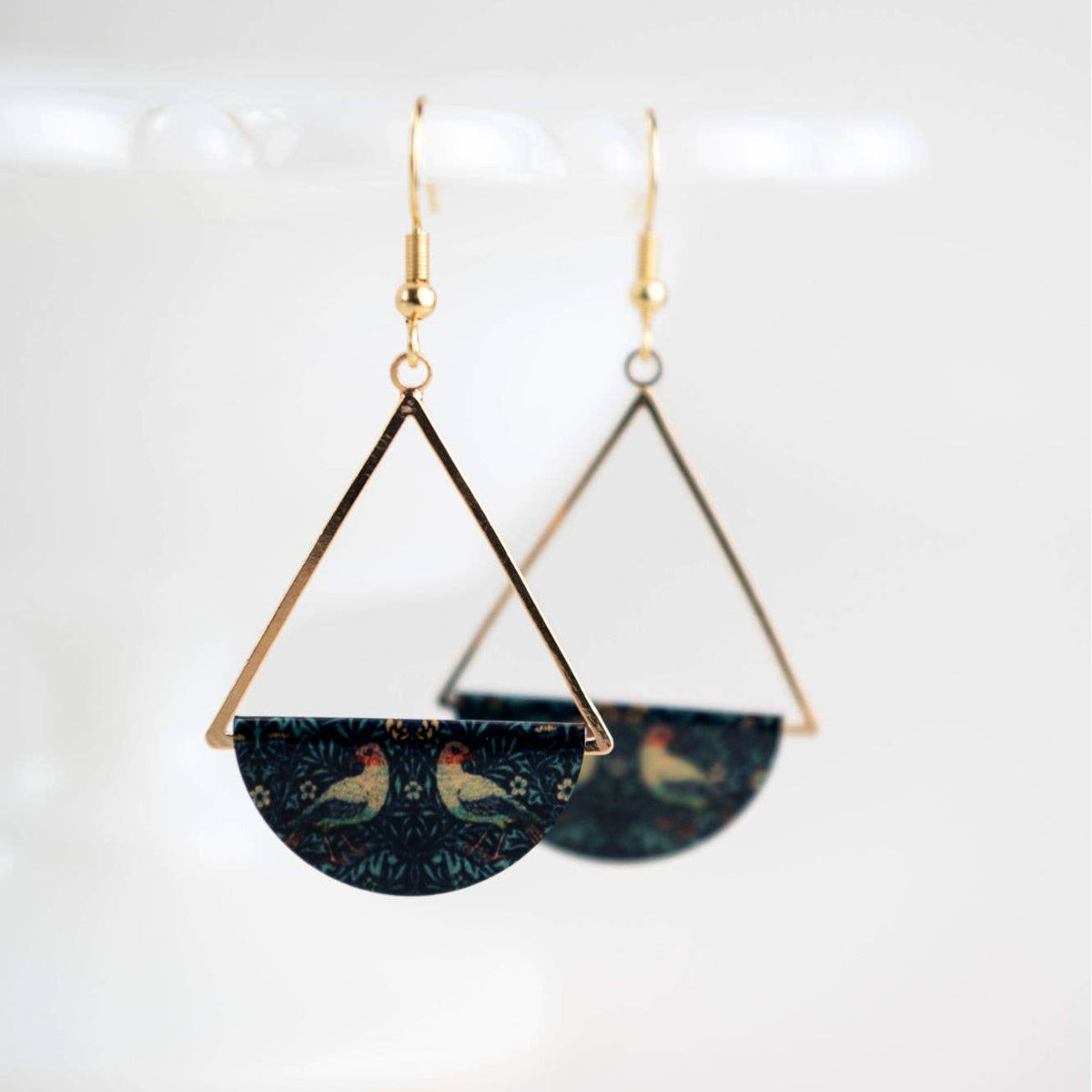 Songbirds Dangle Earrings—Gold