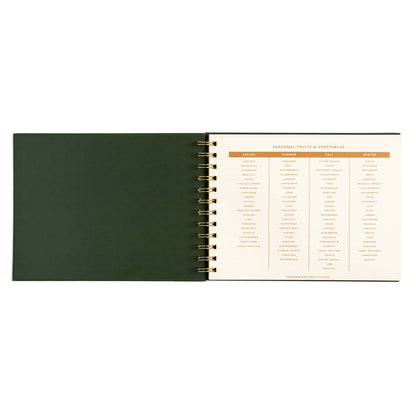Floral Weekly Meal Planner