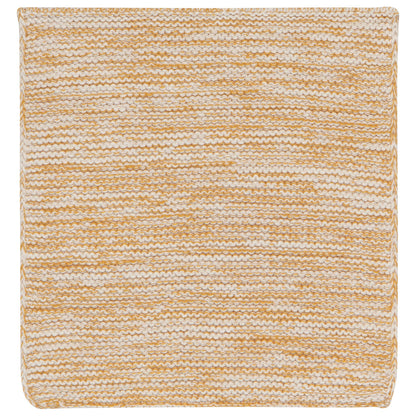 Ochre Hand-Knit Cotton Dishcloths–Set of 2