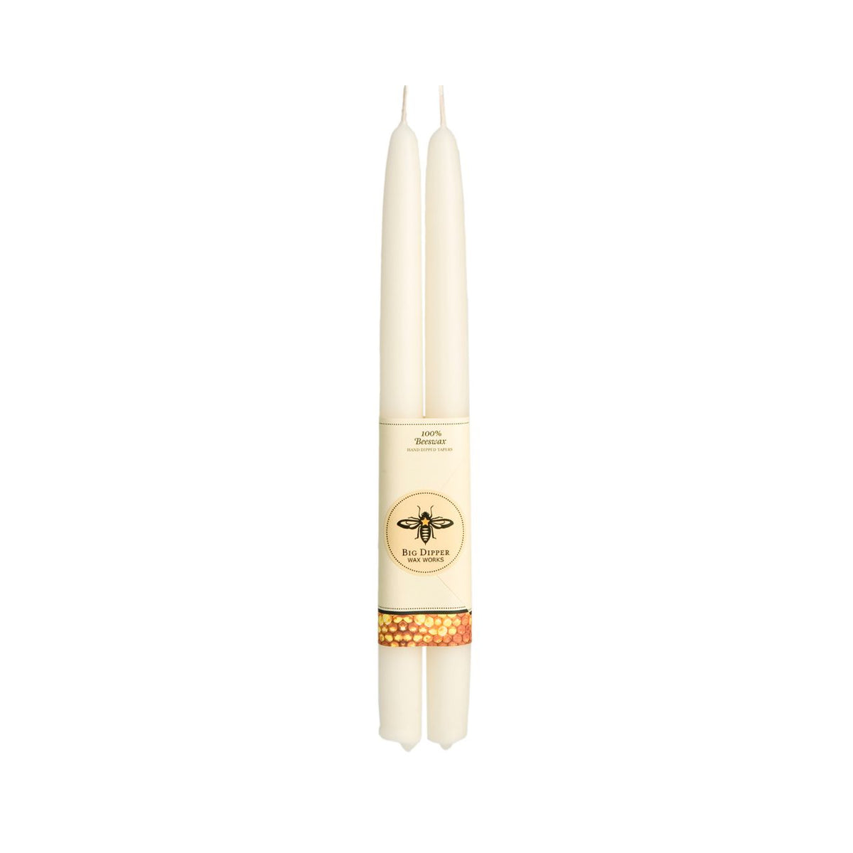 Ivory—Set of 2 100% Pure Beeswax