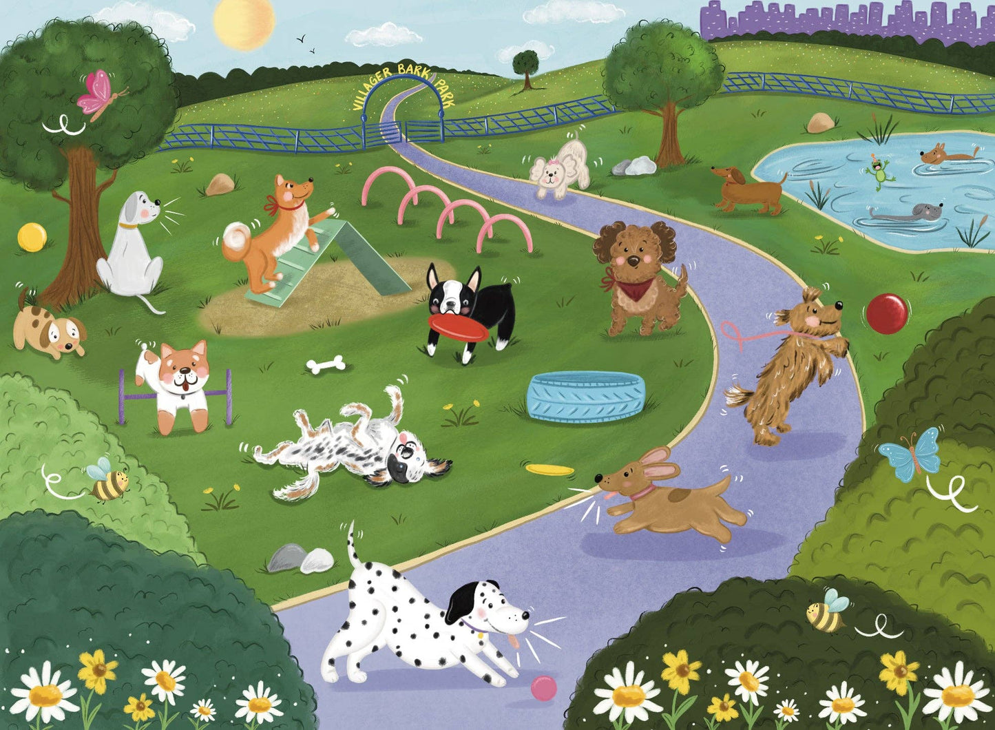Bark Park 250 Piece Puzzle