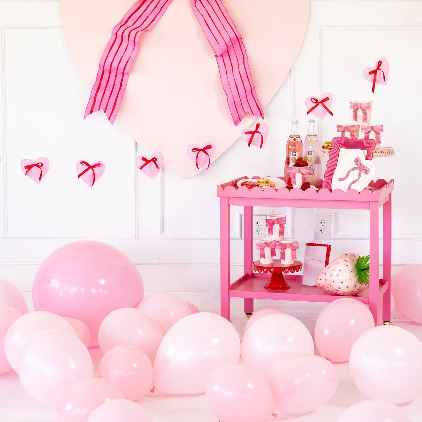 Felt Heart Banner